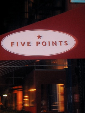 five points sign